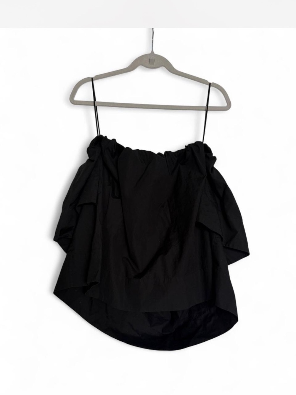 Vince Black Off-Shoulder Women's Top